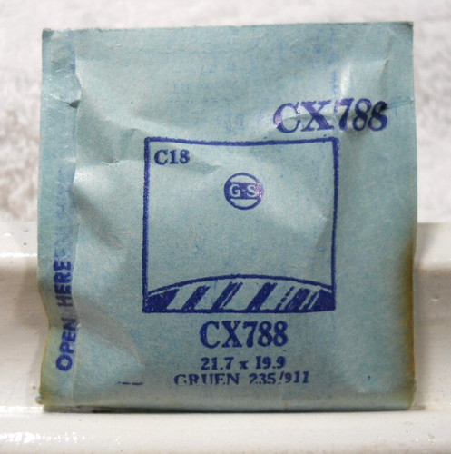 Cx788 watch crystal - gs,
