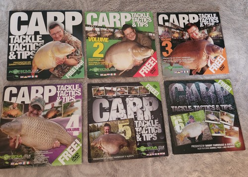 Korda dvd carp tackle - korda, 1-6