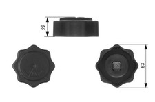 GATES RC229 Coolant Tank Cap