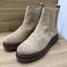 Avellini Tan Suede Leather Lug