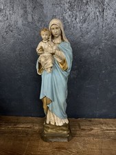 Antique Vintage Plaster Statue