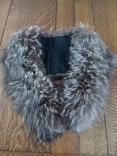 Vintage Genuine Silver Fox Fur