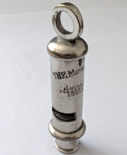 Vintage - THE METROPOLITAN POLICE WHISTLE - J Hudson & Co Birmingham England