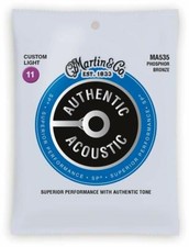 Martin MA535 Acoustic Guitar Strings Custom Light 11-52 SP Phosphor Bronze