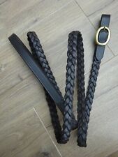 QUALITY LEATHER PLAITED LEAD
