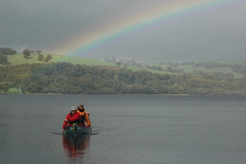 Photo 6x4 open canoeing - open, on
