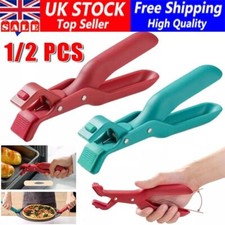 Multi-Purpose Anti-Scald Bowl Holder Clip for Kitchen,Silicone Non-Slip Clip