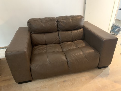 Seater quality leather sofa - quality,