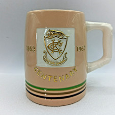 Kingston Cricket Club Tankard Made in Jamaica 1863 1963 Centenary Crest Vintage