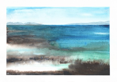 Original watercolour painting - original,