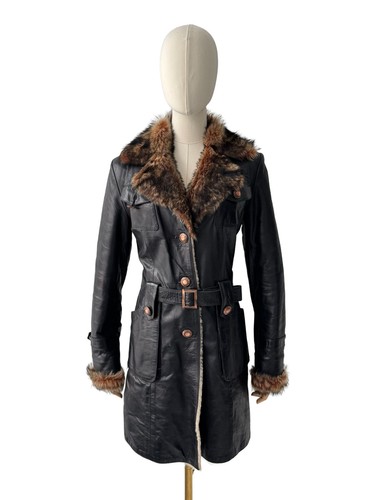 Vintage real sheepskin with - vintage,