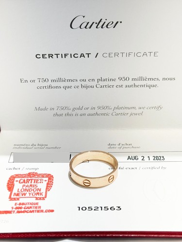 Cartier love mens ring 18k - ring,