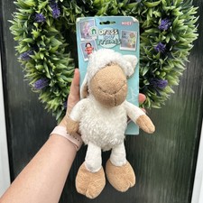 Nici Lamb Sheep Small Soft Toy, White Cream Bnwt 10” tall