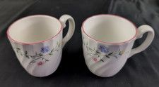Johnson Brothers China Summer Chintz (Set of 2) Coffee Mugs 3 1/4" Tall