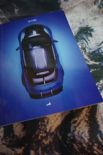 Alpine a110 sales brochure - a110,