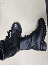Steve Madden Black Leather