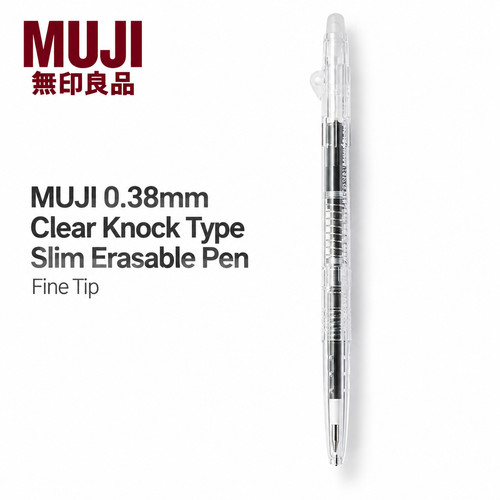 Muji 38mm clear - muji, 0.38mm