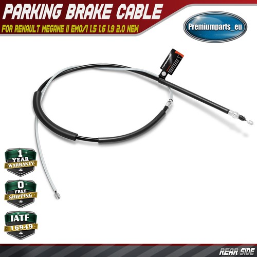 Handbrake cable rear - 1x,