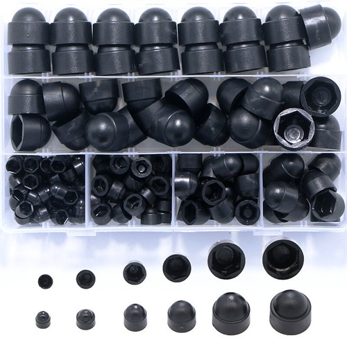 145 pcs black plastic - 145, dome