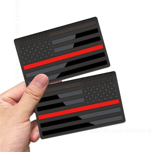 2pcs metal sticker american - 3d,