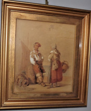 Antique 19thC Watercolour