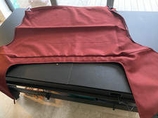 MGF /MGTF MK1/2 2 section hood section only in Maroon