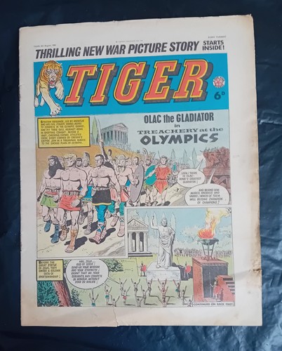 Tiger comic 8th - , 1964