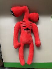 Siren Head Horror Red Plush Cartoon Stuffed Doll Kids Xmas Gift Toy Creepypasta