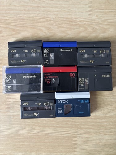Mini tapes various - x8,