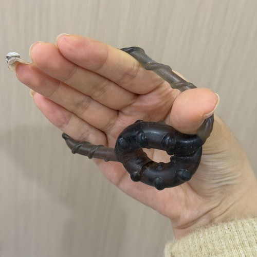 Silicone penis ring ball - silicone,