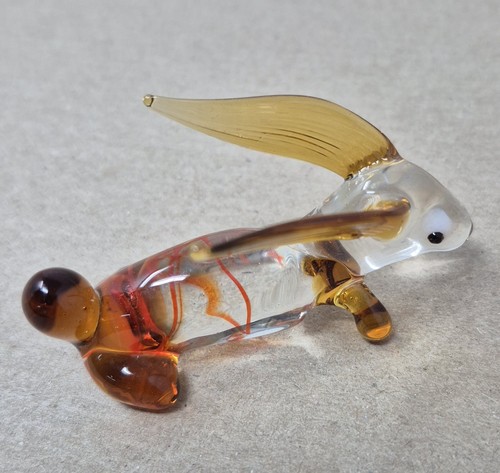 Vintage blown glass - vintage, hare