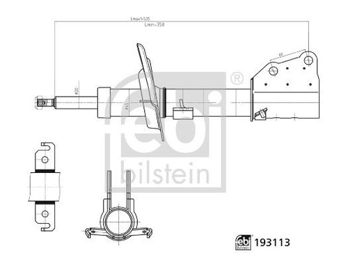 Febi bilstein 193113 shock - febi,