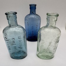 Antique chemist bottles - antique,