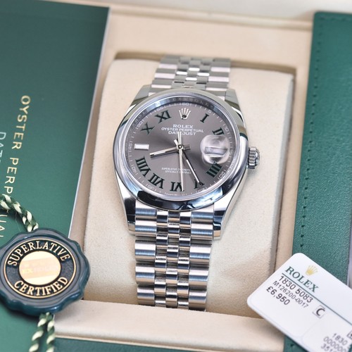 Rolex datejust wimbledon - rolex,