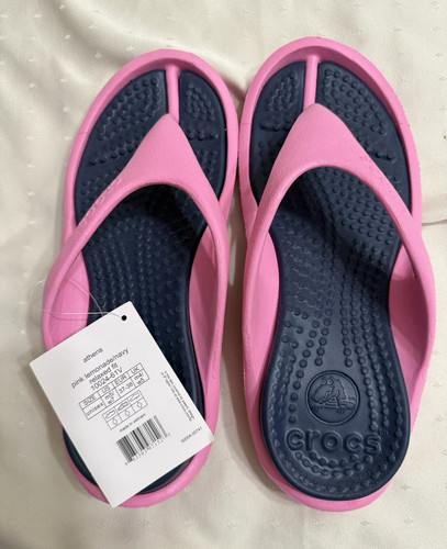 Crocs pink flip flop - pink,