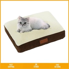 Plush Faux Suede Small Dog Bed