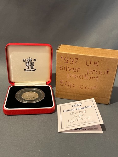 1997 silver proof - proof, piedfort