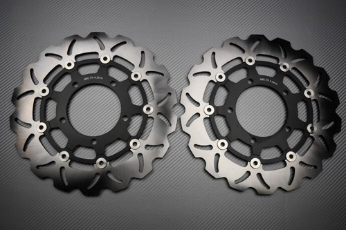 Pair wave floating front - pair, of