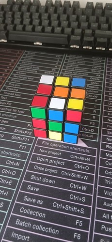 Rubik cube magic - rubik's,