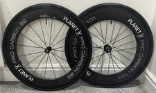 Planet X Pro Carbon 101 / 82 Deep Wheels / Wheelset Tubular TT / Triathlon Bike
