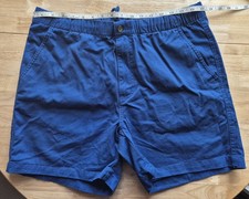 Mens Blue Cotton Traders 36" Waist Shorts 