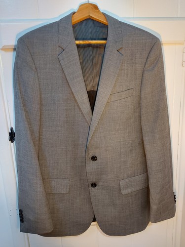 Hugo boss grey virgin wool - grey,