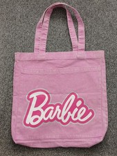 Barbie Pink Mattel Tote Bag Approximate Size 16.5X17 Inch Good Condition Used