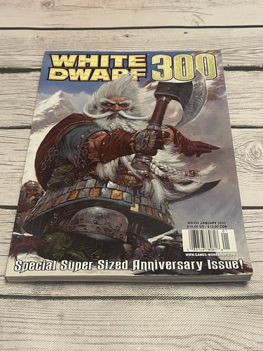 White dwarf 300 - white,