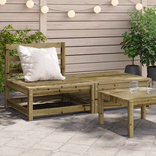 Garden corner sofa natural - corner,