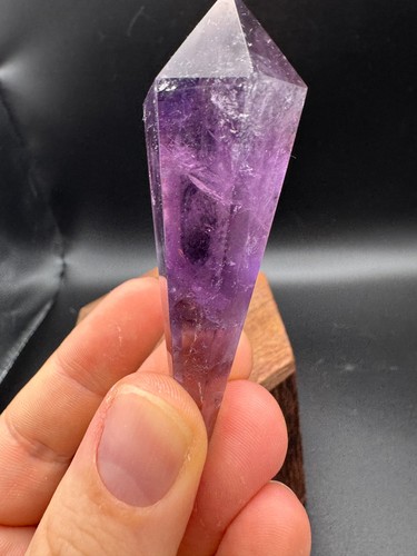 Crystal wand amethyst quartz - crystal,