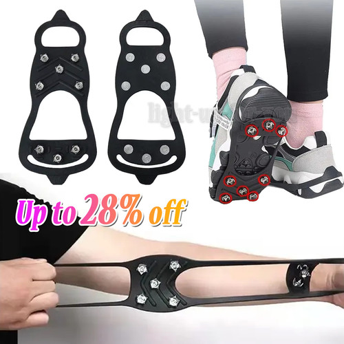 Ice grippers non slip - ice, non-slip