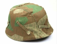 WWII GERMAN WAR MILITARY SPLINTER CAMO M35 REVERSIBLE CAMOUFLAGE HELMET COVER