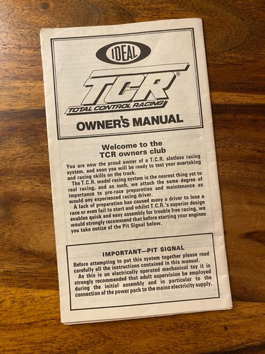 Original ideal tcr total - tcr,