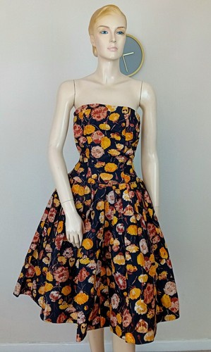 Vintage 50s black yellow - vintage, &